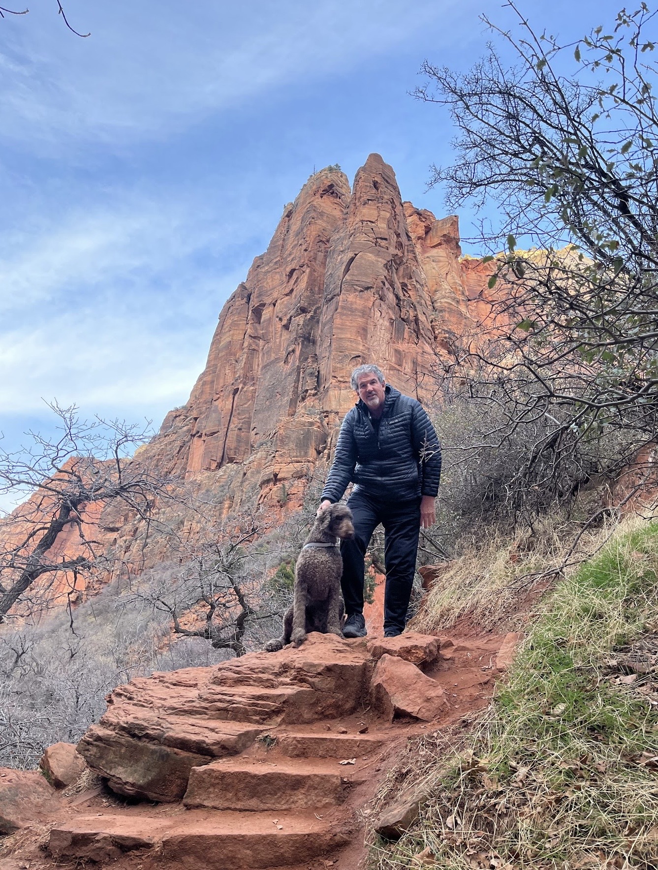 Headshots of Paul Favret